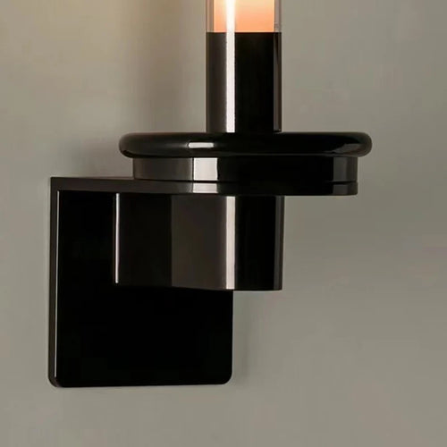 applique murale en verre et métal 	 style 3000k