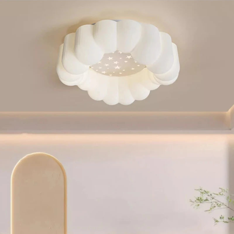 plafonnier led nuages de rêve ciel étoilé décoratif pour enfants - vue 3 sur 12