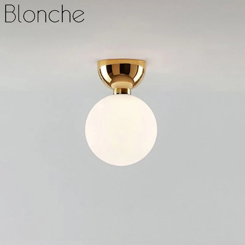 plafonnier moderne minimaliste en verre pour intérieur élégant - vue 7 sur 10