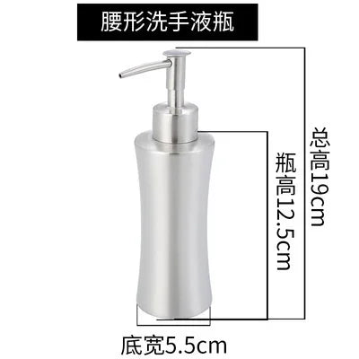distributeur de savon en acier inoxydable pour mains et corps - vue 15 sur 14