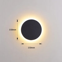 applique extérieure sandiy étanche forme éclipse simple