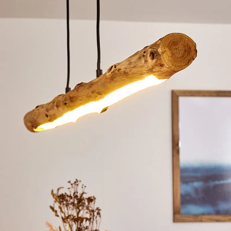 Suspension en bois minimalistes - vue 4 sur 5