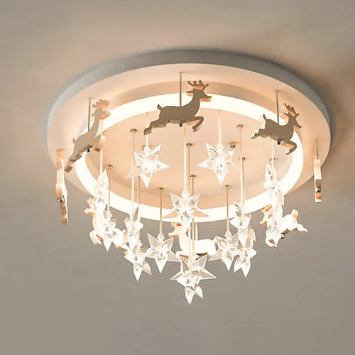 plafonnier étoile à LED pour chambre enfant princesse garçon fille - vue 7 sur 7