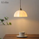 suspension design en cuivre pour restaurant et magasin