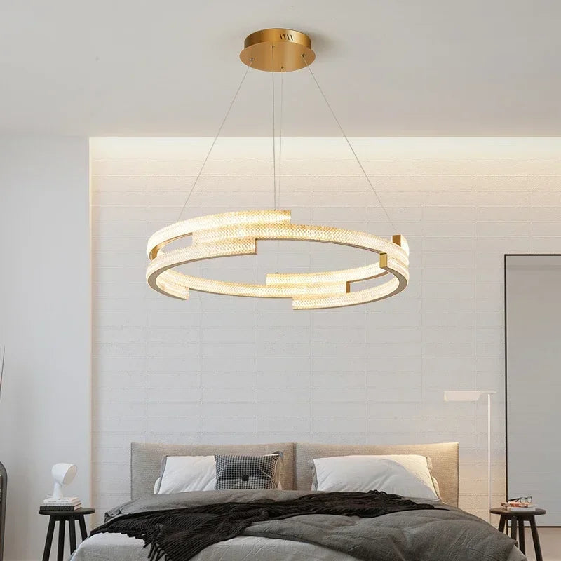 suspension moderne en led pour décoration intérieure élégante - vue 6 sur 16