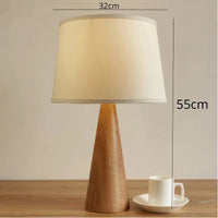 lampadaire japonais wabi-sabi en bois design nordique décoratif