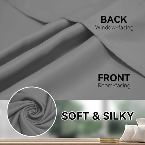 Rideau occultant extra long sur mesure style moderne