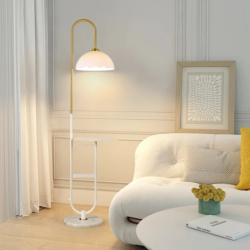 lampadaire en acrylique design pour un éclairage moderne intérieur - vue 3 sur 15