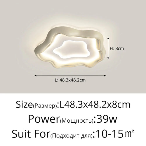 plafonniers à led modernes pour un éclairage intérieur créatif - vue 15 sur 14