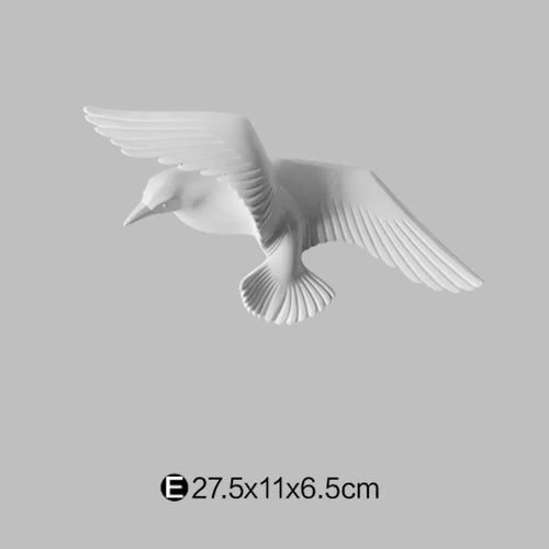 décoration murale créative mouette oiseau pour intérieur - vue 35 sur 36