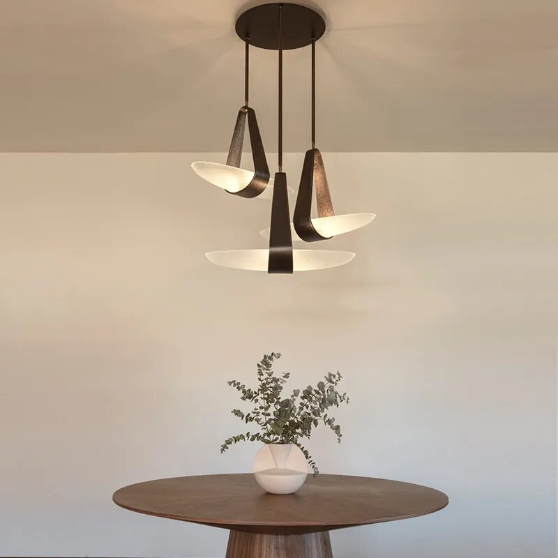 Lustre Led de style nordique - vue 4 sur 7