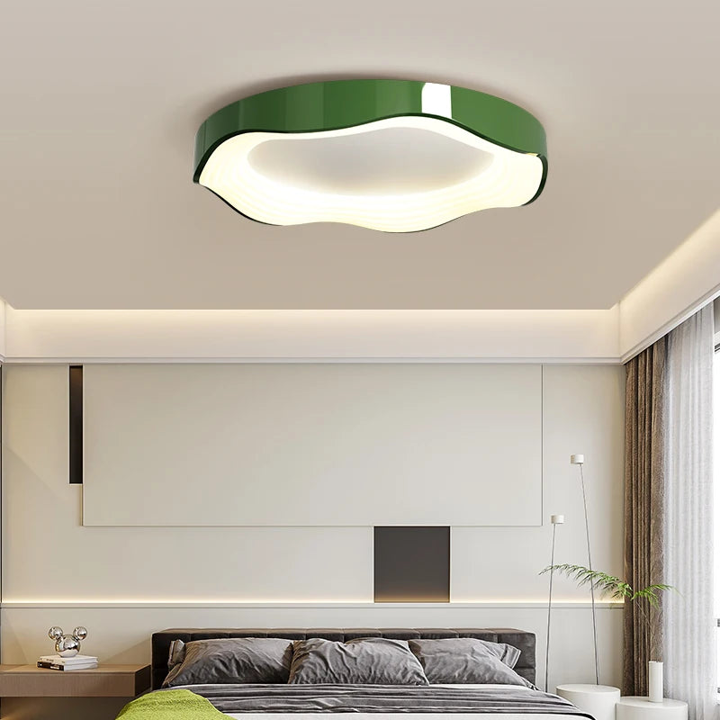 Plafonnier rond design moderne à leds pour décoration intérieure créative - vue 6 sur 9