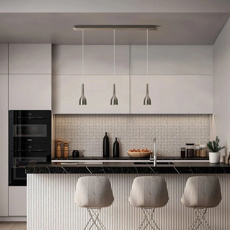 suspension led nordique design moderne pour café et bar - vue 3 sur 6