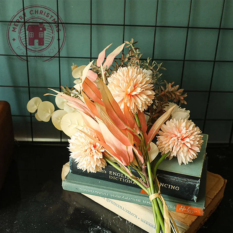 bouquet de fleurs artificielles pour décoration intérieure mariage - vue 8 sur 7