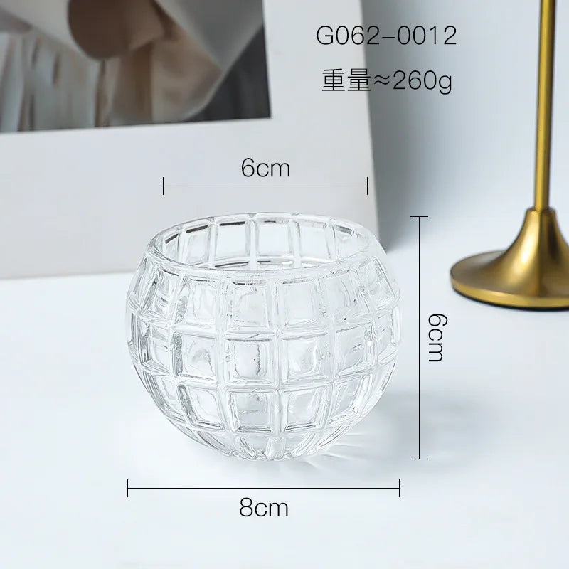 lampe citrouille sphérique en verre pour décorations artisanales - vue 6 sur 11