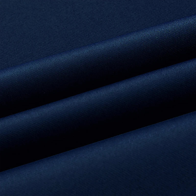 Rideau occultant moderne pour salon chambre tissu uni - vue 9 sur 11