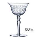 Verres à martini design élégant pour cocktails soirées
