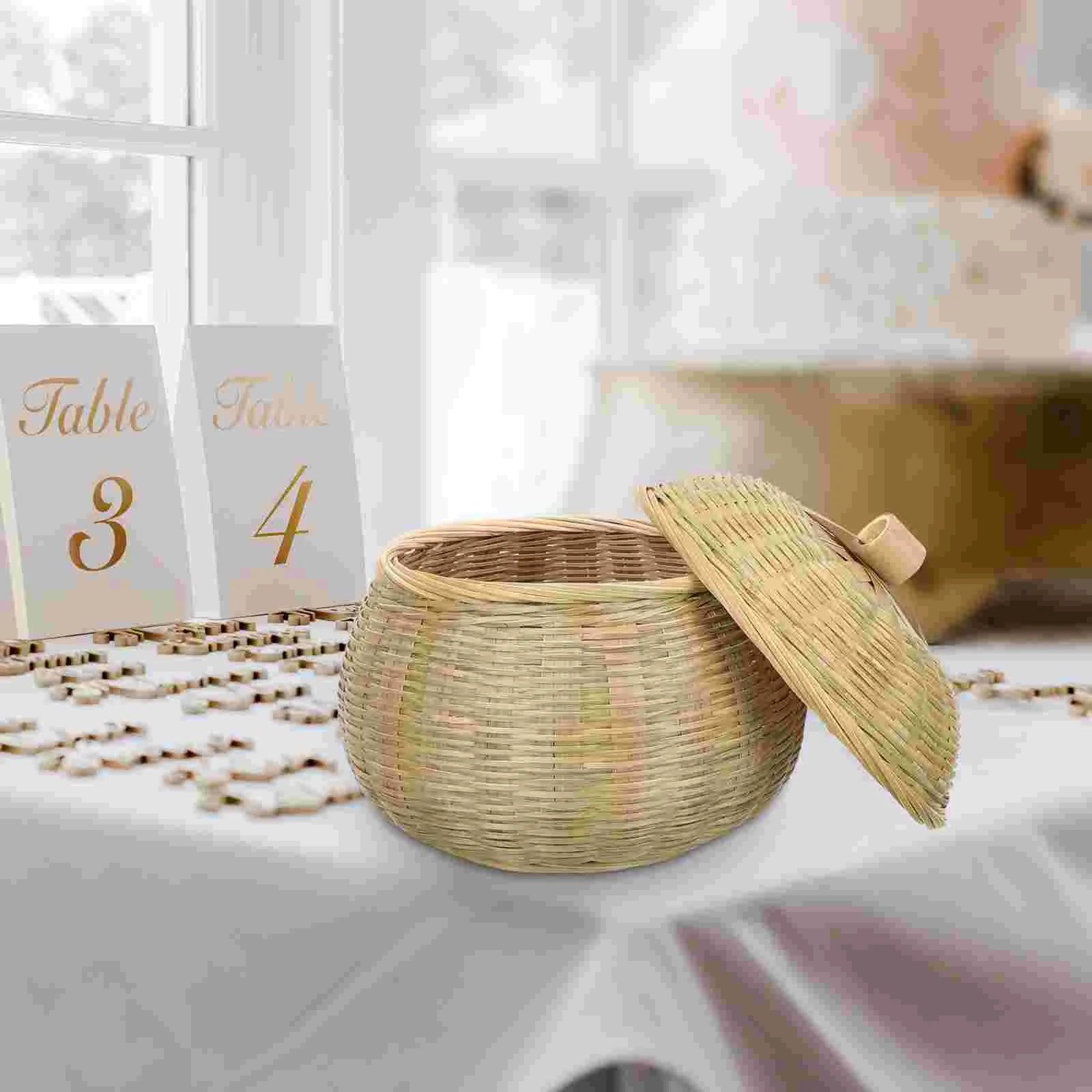 panier de rangement en osier tissé pour œufs et fruits