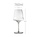Verre champagne cristal fait main style josephinen luxe