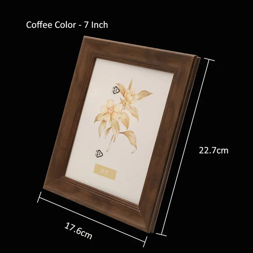 cadre photo rétro en plastique pour décoration murale et de table - vue 15 sur 20