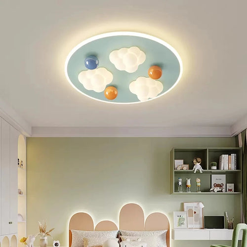 plafonnier moderne pour chambre d'enfant ciel nuage créatif et chaleureux - vue 5 sur 10