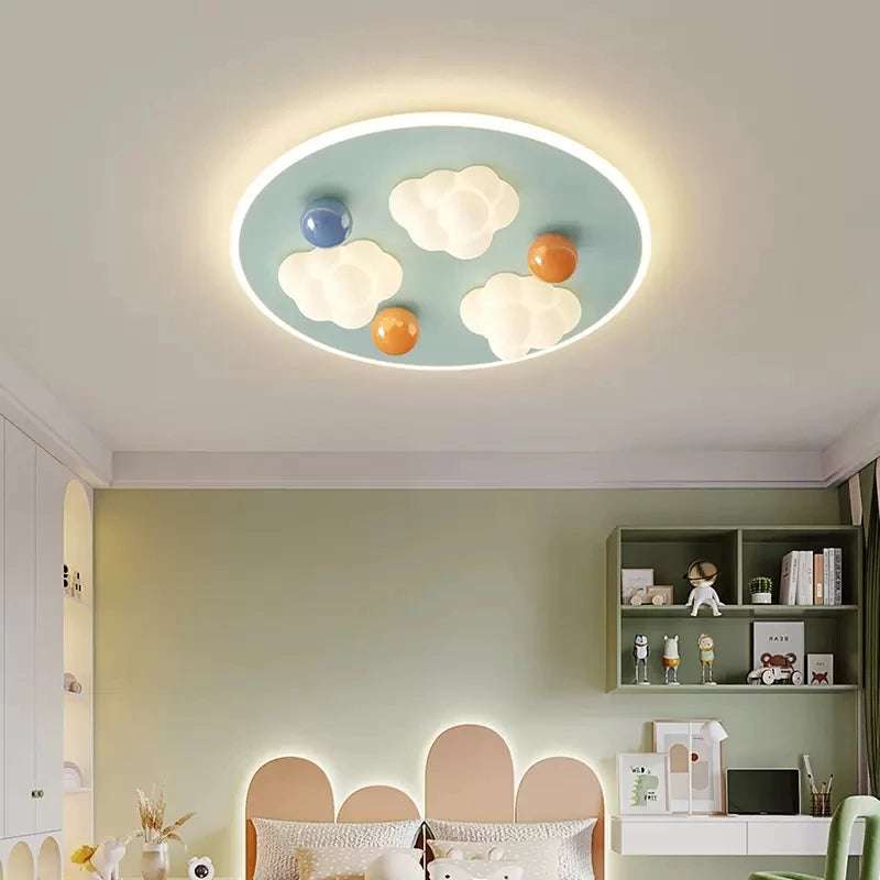 plafonnier moderne pour chambre d'enfant ciel nuage créatif et chaleureux - vue 4 sur 10