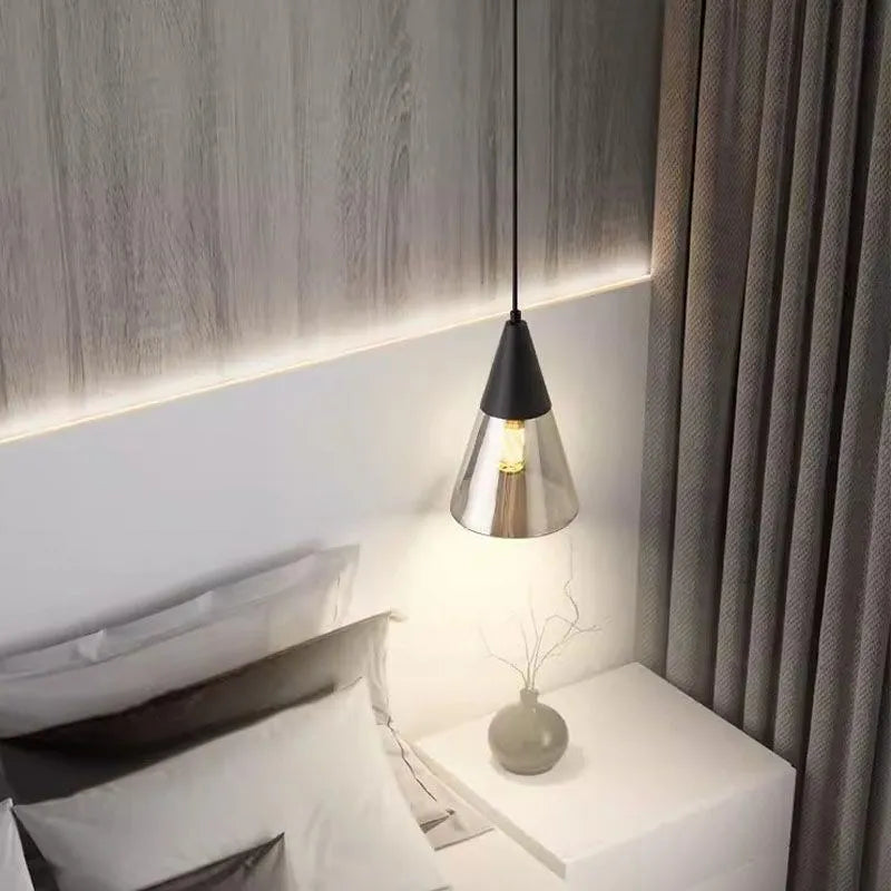lampe led suspendue design moderne décor intérieur plafond salon chambre salle manger bureau - vue 5 sur 8