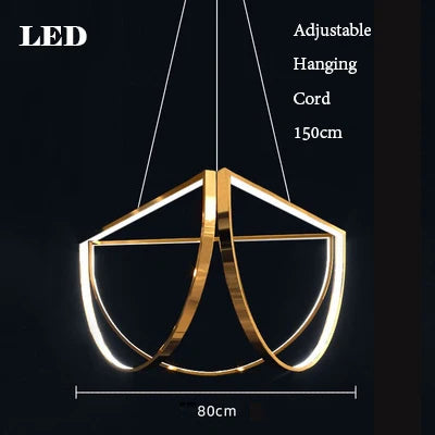 lustre minimaliste à intensité variable pour intérieur tendance - vue 8 sur 9