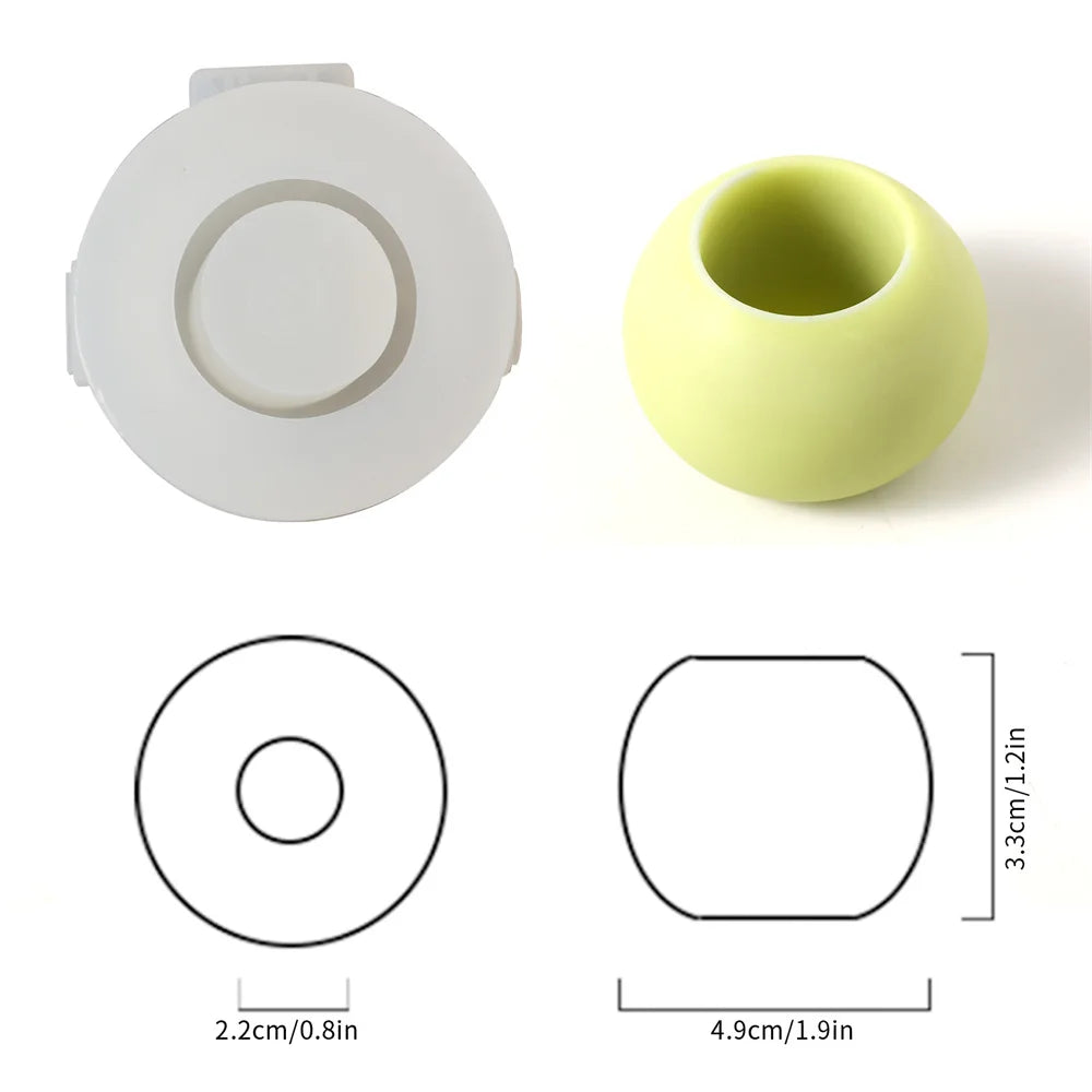 moule à bougie en silicone pour créations artisanales parfumées - vue 16 sur 16