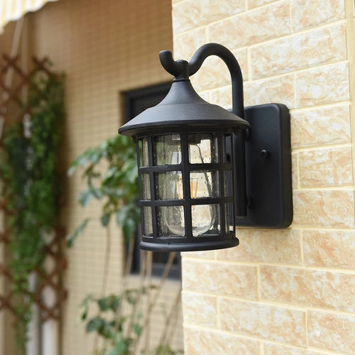 applique murale led rustique en fer vintage pour intérieur et extérieur - vue 3 sur 23