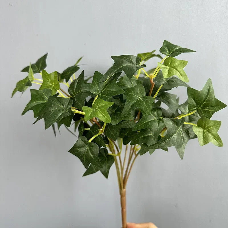 feuilles artificielles en plastique pour décoration florale intérieure - vue 11 sur 15