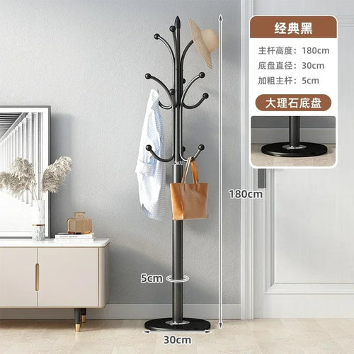 porte-manteau moderne en métal design arbre pour optimiser l'espace - vue 11 sur 13