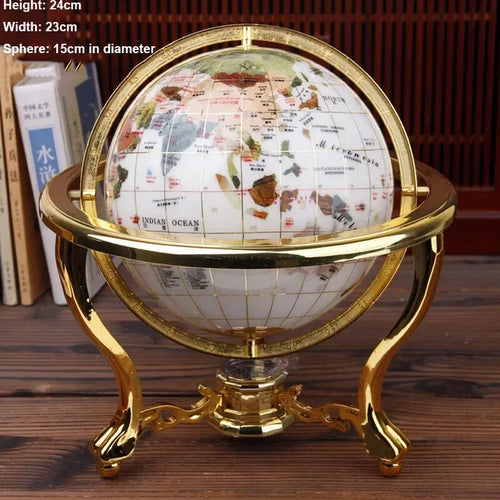décoration globe terrestre pour l'enseignement et le bureau - vue 14 sur 13