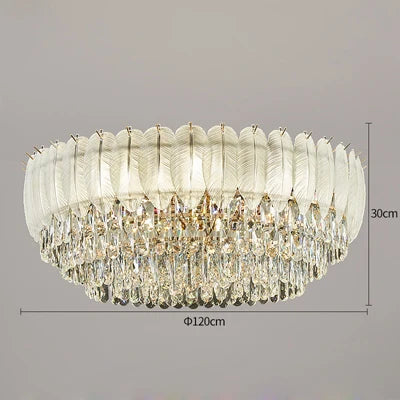 plafonnier cristal design moderne pour décoration intérieure élégante - vue 13 sur 12