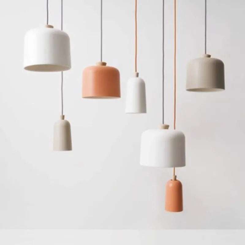 Suspension LED au design nordique Macaron - vue 5 sur 12