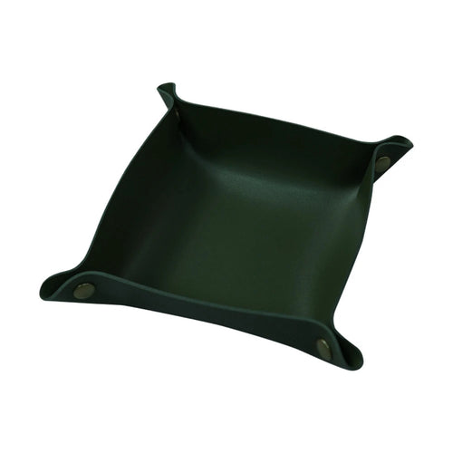 plateau pliable en cuir pour rangement divers et décoration - vue 13 sur 13