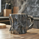 Mug café relief élégant style américain tasse design