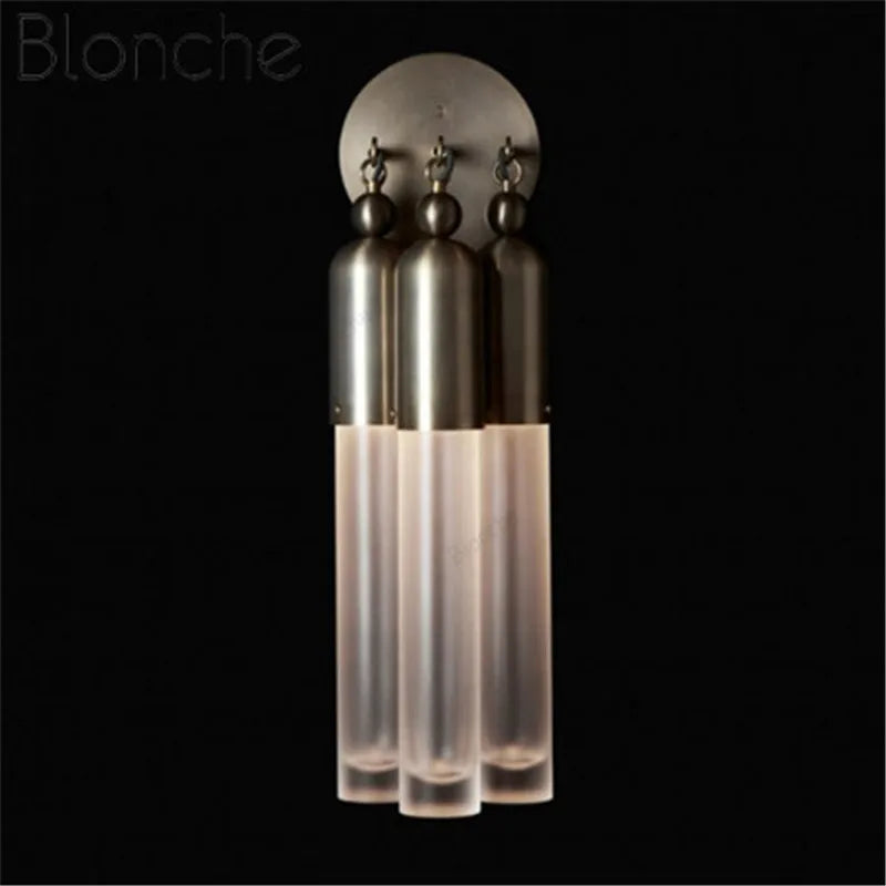 Applique murale nordique moderne Simple chevet appliques luminaires or créatif salle à manger chambre appliques murales décor à la maison Luminaire - vue 3 sur 10