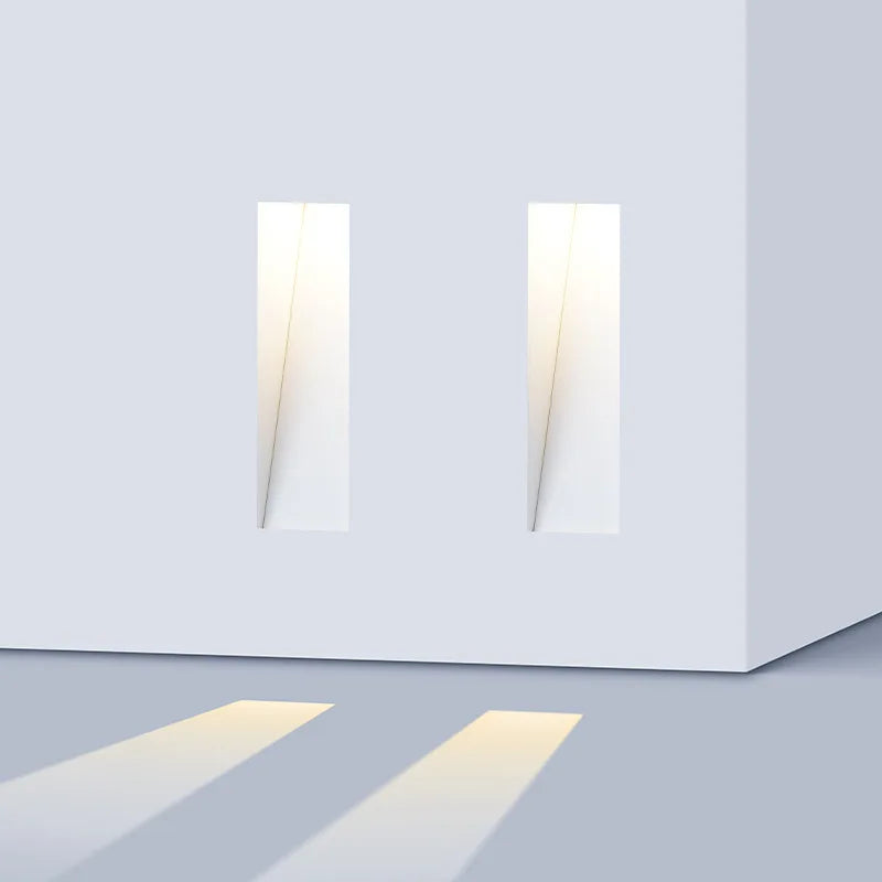 applique murale moderne encastrée pour éclairage décoratif intérieur - vue 9 sur 11