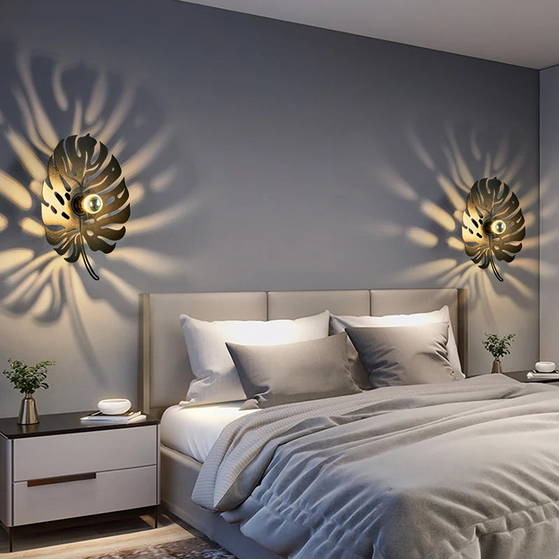 applique murale nordique en fer à led décorative pour intérieur élégant - vue 5 sur 20