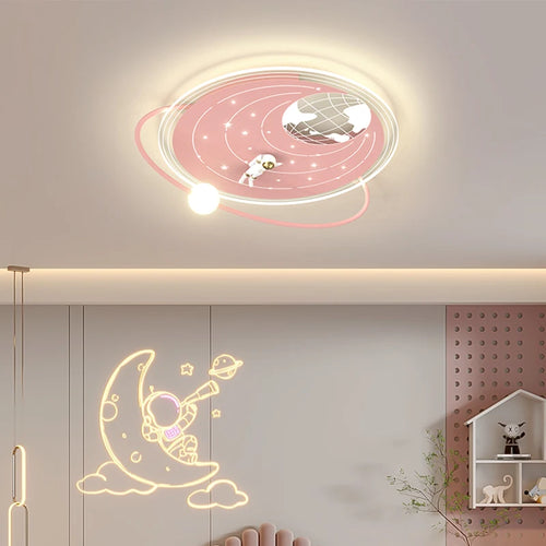 plafonnier astronaute dessin animé minimaliste pour enfants - vue 2 sur 26