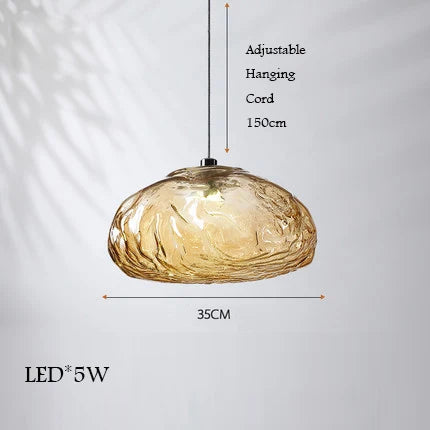 lustre en verre design nuage pour un intérieur créatif - vue 22 sur 21