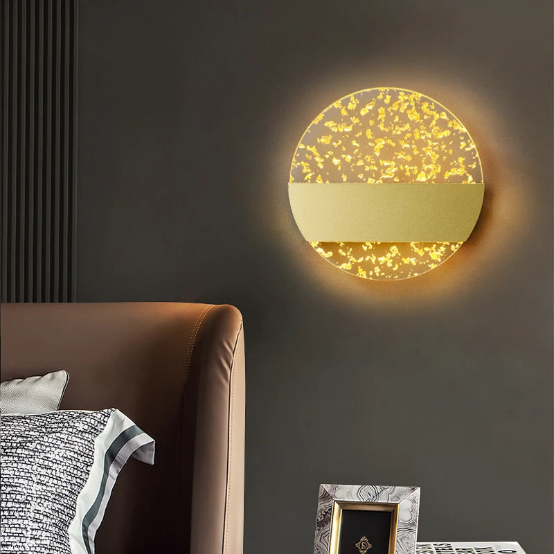 Applique murale Led en plumes de luxe - vue 3 sur 10