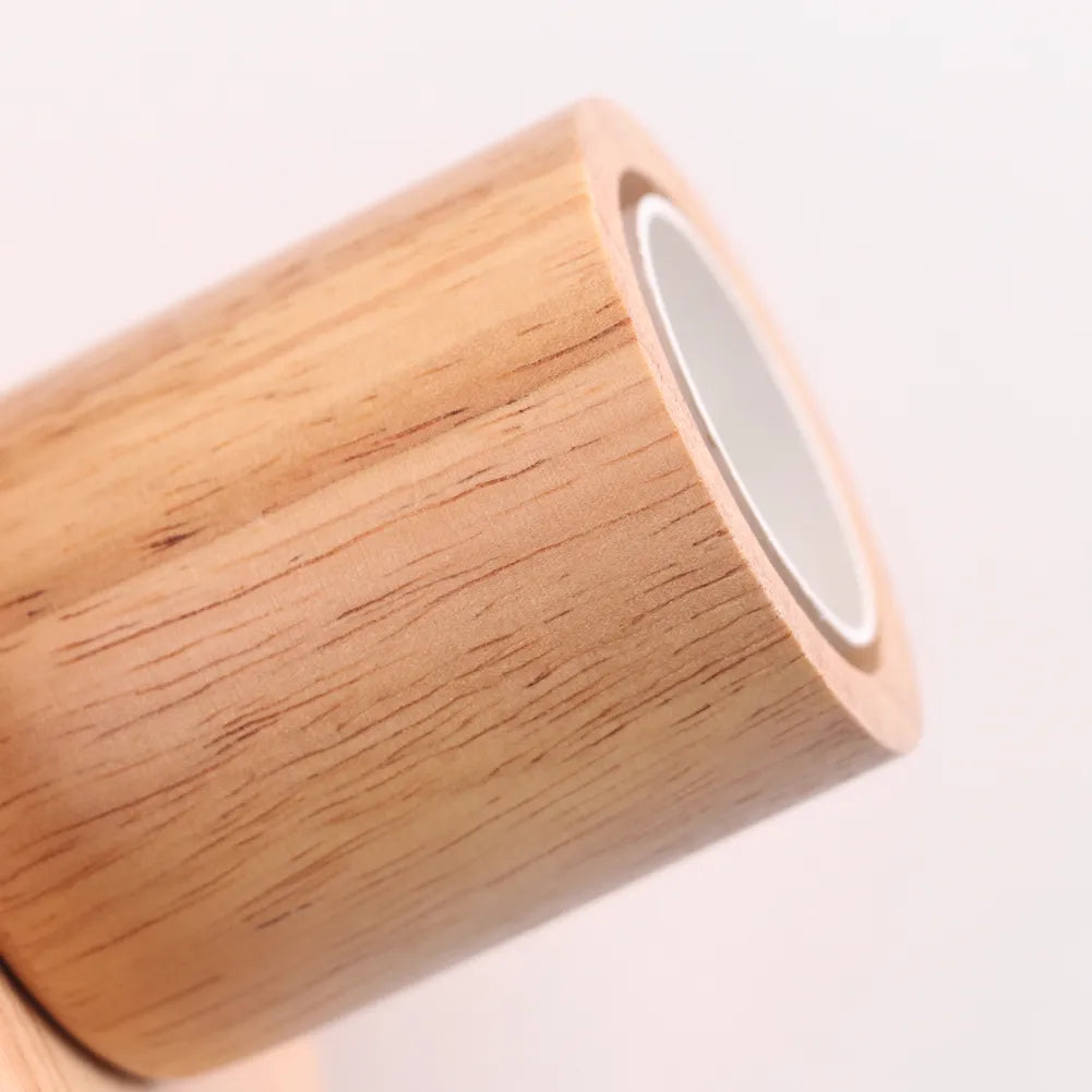 suspension bois rétro industrielle pour décoration maison - vue 6 sur 10