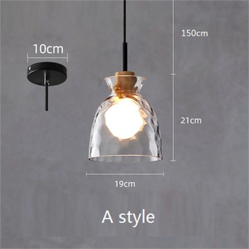suspension en verre moderne pour décoration intérieure élégante - vue 9 sur 9
