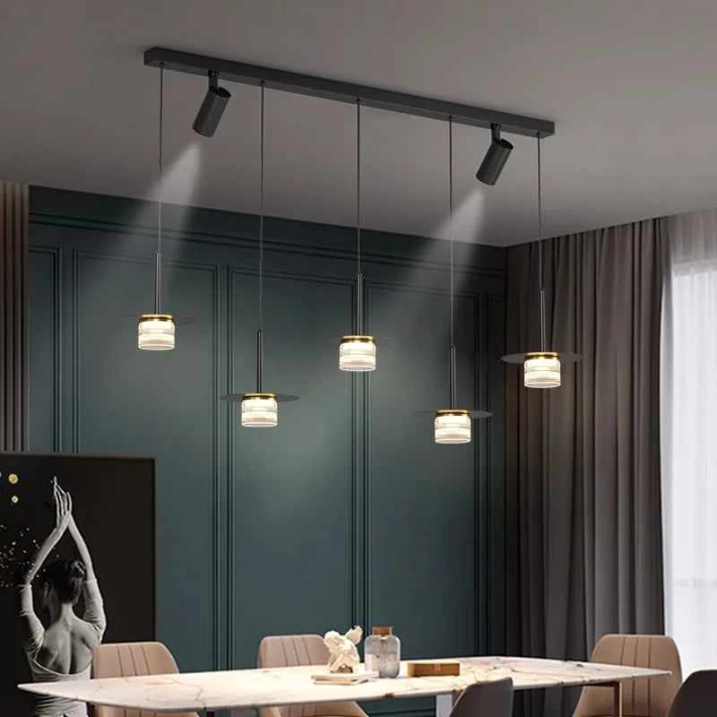 Suspension design en métal et verre - vue 4 sur 14
