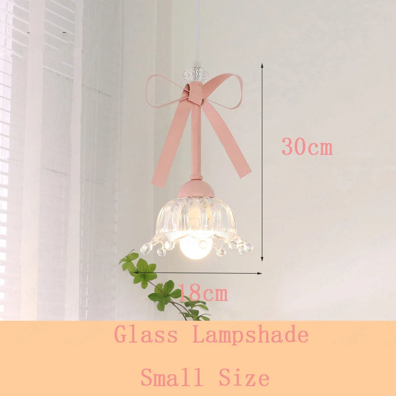 suspension romantique en verre pour décoration élégante - vue 10 sur 10