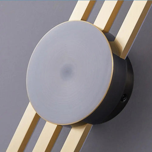 applique murale minimaliste en laiton led pour restaurant - vue 7 sur 18