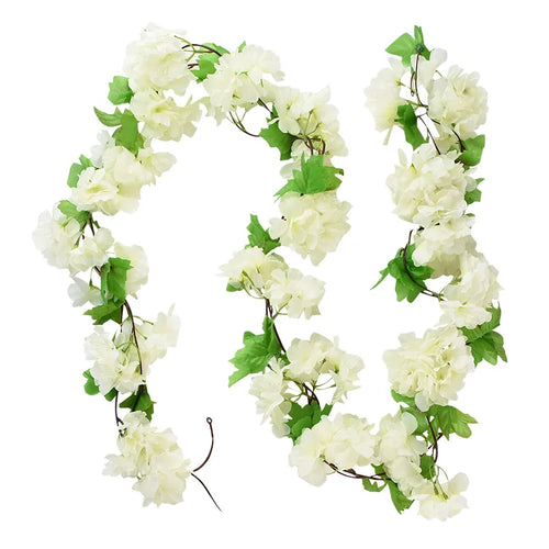 guirlande de glycine artificielle pour décoration florale et festive - vue 30 sur 32