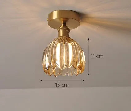 plafonnier moderne en verre pour intérieur et extérieur lumineux - vue 12 sur 30